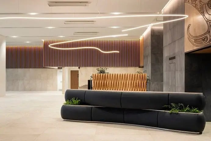 Albany Hub Commercial Build Project Interior